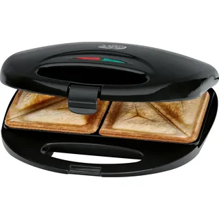 Clatronic ST 3477 Sandwichtoaster, Toaster, Schwarz