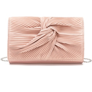 Miss Lulu Damen LH2252 PK Clutch, Rose