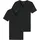 Herren T-Shirts im Pack Serie Vorteilspack V-Ausschnitt S-4XL Schwarz L