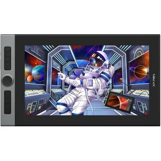 xppen Artist Pro 16 Grafiktablet - Schwarz/Silber