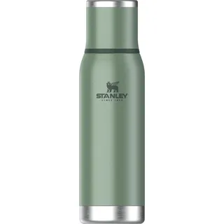Stanley 1913 Adventure To-Go Thermosflasche 0.75L - 20 Stunden Heiß - 25 Stunden Kalt - Auslaufsicher - Isolierter Deckel - Doppelwandige Vakuumisolierung - BPA Frei - Hammertone Green
