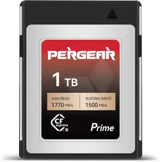PERGEAR 1TB CFexpress Typ B Speicherkarte, Unterstützung für Nikon Z8 8K 60p N-RAW-Aufnahme