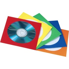 Bild 78368 Papierleerhüllen 50er-Pack farbig sortiert