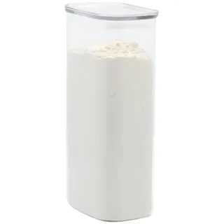 PEBBLY - Hohe und rechteckige Vorratsdose aus Glas mit Glasdeckel – 1,8 l – optimierte Aufbewahrung für eine organisierte Küche, schützen Sie Ihre Lebensmittel und reduzieren Sie Verschwendung