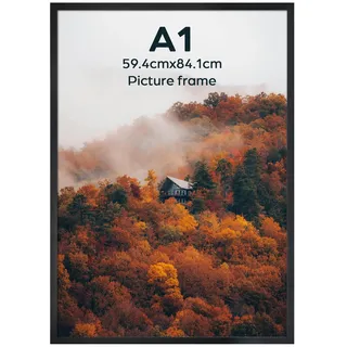 Ditwis Schwarzer Aluminium A1 Fotorahmen