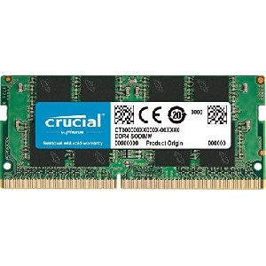 Crucial RAM 32GB DDR4 3200MHz CL22 Laptop Arbeitsspeicher um 62,22 € statt 75,44 €