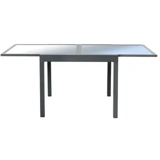 Home Deluxe Verano Ausziehtisch 180 x 90 x 75 cm anthrazit