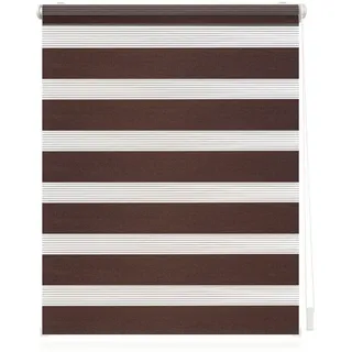 Lichtblick Original Duo Rollo Klemmfix, Ohne Bohren Dunkelbraun, 220 cm, 90, 220 , Kunststoff , 90x220 cm , Heimtextilien, Vorhänge, Rollos, Doppelrollos