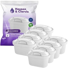 Haysen & Clarvis filterkartuschen für Brita Maxtra, PearlCo, BWT, Dafi (8er Pack)