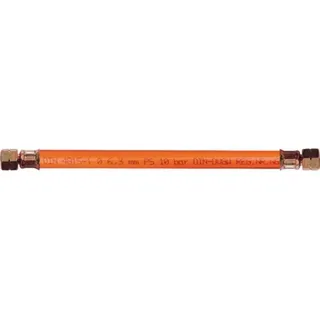 TGO Gasschlauch 2 X 1/4" links 40 cm Orange