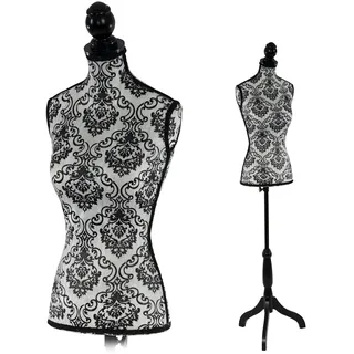 Schneiderpuppe T220, Schaufensterpuppe Torso weiblich, Schaumstoff ~ Barock