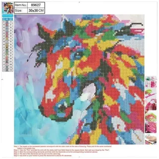 Centrum Diamond Painting 30 x 30 cm Pferd
