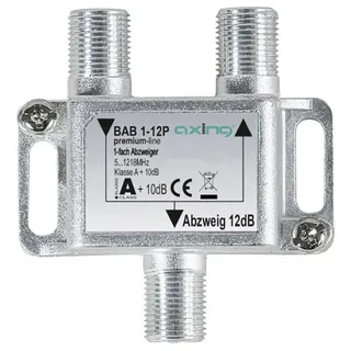 Axing BAB 1-12P Kabel-TV Abzweiger 1-fach 5 - 1218MHz