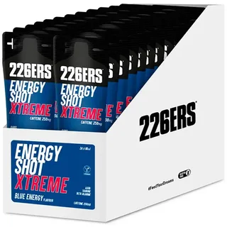 226ers Shot Xtrem 250mg Caff Energy-drink Einzeldosis-box Blaue Energie 60ml - One Size