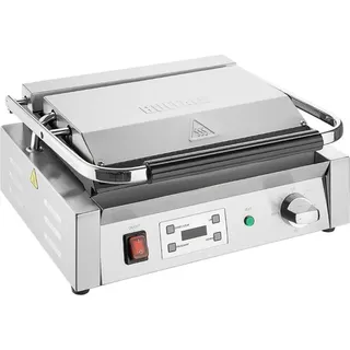 Buffalo extra großer Kontaktgrill gerippte Platte