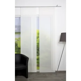 VISION S Schiebevorhang Paneelwagen 60 x 245 cm Weiß 1 Stk.