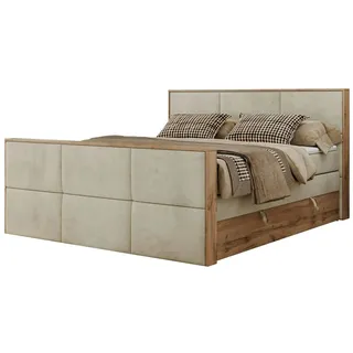 MKS Albero 2 King Duo 200 x 200 cm H3 Beige Velvet