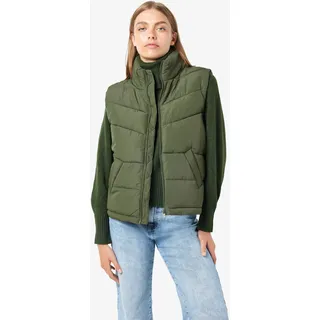 Noisy may Steppweste »NMDALCON S/L SHORT VEST NOOS FWD«, grün