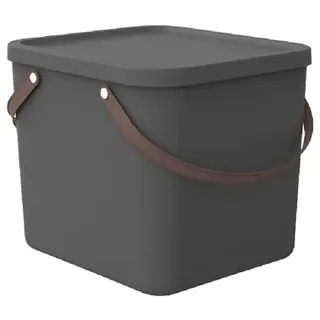 Rotho Aufbewahrungsbox Albula 40 x 40 x 34 cm 1-tlg. grau