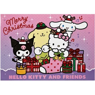 UNDERCOVER Spielzeug-Adventskalender "Hello Kitty Friends 2026" ab 6 Jahren, bunt