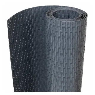 vidaXL Balkonverkleidung 300 x 80 cm grau Rattan