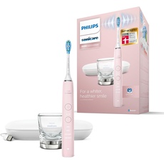 Philips DiamondClean Elektrische Zahnbürste - Schallzahnbürste mit 4 Putzprogrammen, Timer, Rosa, 1 Stück (1er Pack)