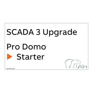 ABB AM-EIS-313-00 Upgr SCADA ProDomo Starter, Upgrade Code to existing Dongle Upgrade SCADA3 ProDomo Starter 2CQB100216C0051