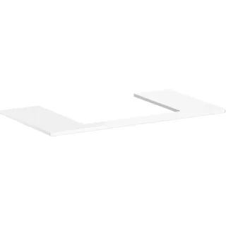 Hansgrohe Xelu Q Konsolentisch 980x550x0 Weiß Hochglanz