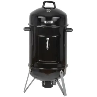 BBQ-Toro Räuchertonne Oak Ø 47 cm schwarz
