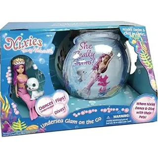 IMC Toys Nixies 9745 – Fisch Schüssel mit Meerjungfrau, 30 x 22 cm, Sortiert Modelle