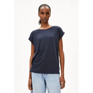 JILAANA T-SHIRT |  TENCELTM Lyocell Mix - blau (S)