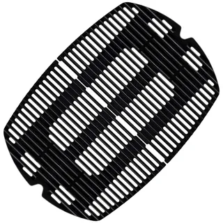 7646 Grillrost Gusseisen für Weber Q300, Q320, Q3000, Q3200 Serie, 45,2 x 31,75CM Gussrost Grill Ersatzteile Zubehör für 7584,586002,57060001,404341 Grill Modelle, 2 Stück