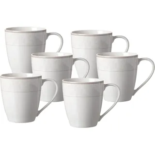 Ritzenhoff & Breker Kaffeetasse 0,35 l Beige 6 St.