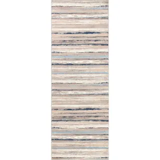 Livabliss Kurzflorteppich 80/220 cm Braun , Textil , Grafikmuster , Rechteckig , 80x220 cm , Oeko-Tex® Standard 100 , in verschiedenen Größen erhältlich , Teppiche und Böden, Teppiche