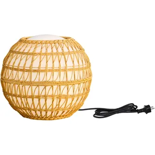 Kugelleuchte, kabelgebunden, mit Hülle aus Polyrattan, abnehmbar, für Außen, LED, weiß, BOBBY W40 DRESS ∅ 40 cm, Sockel E27