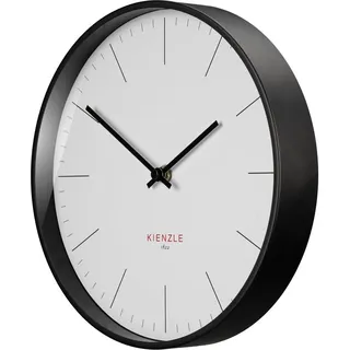 KIENZLE Modern 25 cm DCF Funkwanduhr weiß