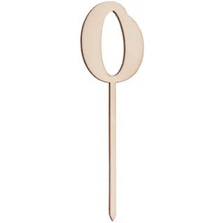 Sallys Cake Topper Zahlen - aus echtem Holz