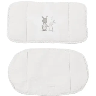 roba Sitzverkleinerer, Hochstuhleinlage 'Fox & Bunny', 2-teiliges Sitzkissen für Treppenhochstühle