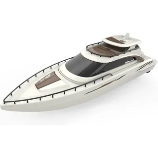 AMEWI Rising Sun Cruise Yacht 380mm 15km/h 2,4GHz RTR braun/cremeweiß