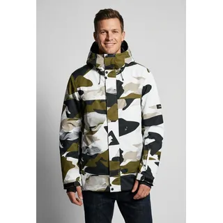 ICEPEAK Skijacke ICEPEAK "ICEPEAK CARNAC", Herren, Gr. 50, olive, Obermaterial: 100% Polyester. Futter: 100% Polyester. Wattierung: 100% Polyester, Jacken Skijacke, wasserdicht mit 10000 mm Wassersäule, atmungsaktiv mit 10000 g/m2/24h