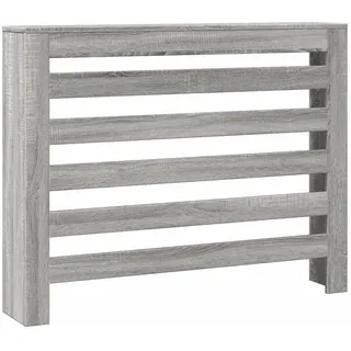 vidaXL Heizkörperverkleidung Grau Sonoma 104x20x82 cm Holzwerkstoff - Grau
