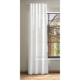 Neutex for you! Vorhang NEUTEX FOR YOU "Mara-ECO" Gr. 1, weiß (wollweiß), B:144cm H:245cm, Jacquard, Polyester, Gardinen