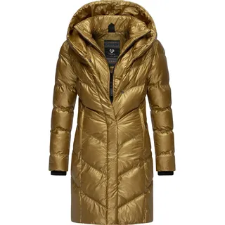 Ragwear Kurzmantel »Kurzmantel Natalka Bling«, goldfarben
