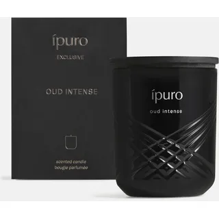 ipuro Exclusive Oud Intense Duftkerze 270 g schwarz