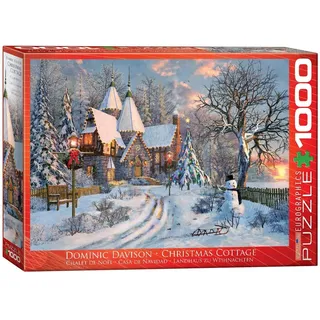 eurographics s.r.o. EuroGraphics 1000 Teile - Weihnachtschalet, mehrfarbig, 6000-0790