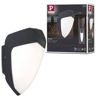 Paulmann 94517 LED-Außenwandleuchte 4W Warmweiß Anthrazit