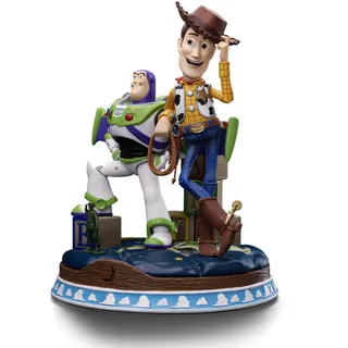 Toy Story Deluxe Art Scale Statue 1/10 Buzz & Woody 38 cm