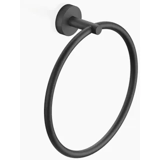 Dornbracht Handtuchring, Breite 185mm, 83200979-33, Farbe: Schwarz Matt