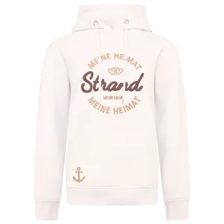 Zwillingsherz Hoodie Meine Heimat Weiß S/M