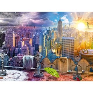 Ravensburger New York im Winter und Sommer